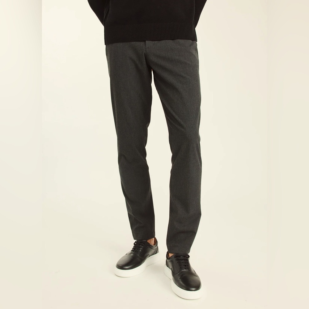 Kit and Ace Gray Men's Dress Pants